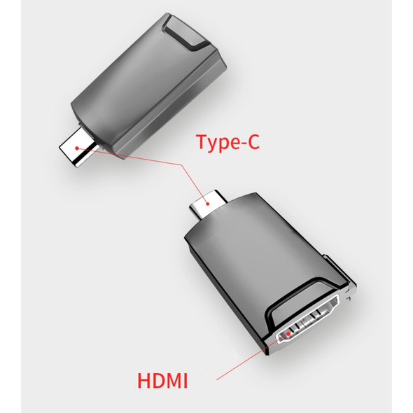 Basix H1 USB-C / Type-C to 4K HDMI HD Video Adapter