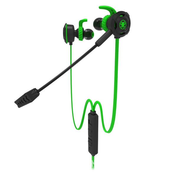 PLEXTONE G30 3.5mm PC Gaming Headset Computer Headphones In Ear Stereo Bass Noise Cancelling Earphone With Mic(Green)
