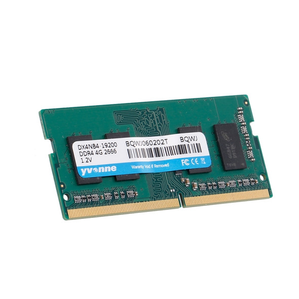 Yvonne DDR4 NB 4GB 2666MHz 1.2V Laptop PC Memory RAM