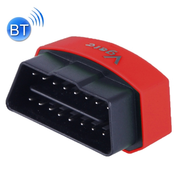 Vgate iCar3 Super Mini OBDII Bluetooth V3.0 Car Scanner Tool, Support Android OS, Support All OBDII Protocols(Red)