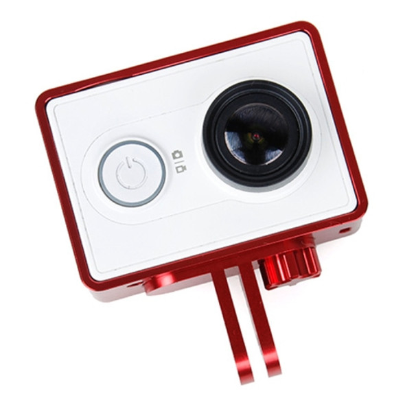 TMC Lightweight CNC Aluminum Frame Mount Housing for XiaoMi YI Sport Camera(Red)