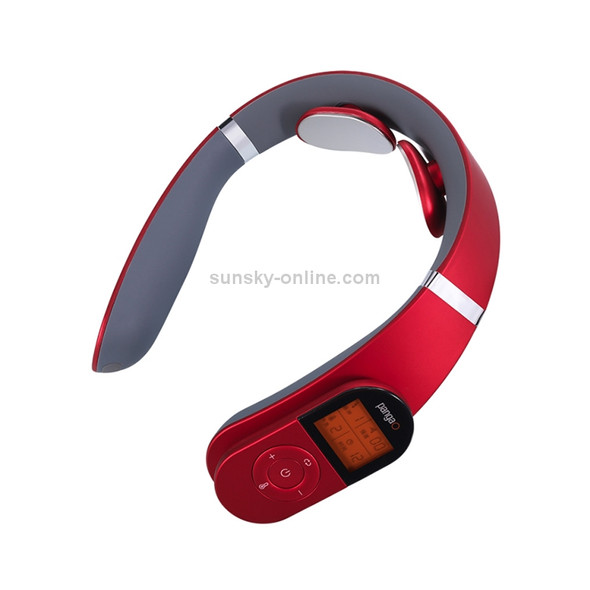 REMAX LIFE PANGAO Smart Shoulder and Neck Massager Pulse Neck Physiotherapy Instrument (Red)