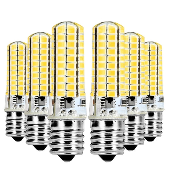 6 PCS YWXLight E17 5W AC 220-240V 80LEDs SMD 5730 Energy-saving LED Silicone Lamp (Warm White)