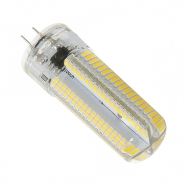 10 PCS G4 7W 152 LEDs 3014 SMD 600-700 LM Warm White Dimmable Silicone LED Corn Bulbs, AC 110V