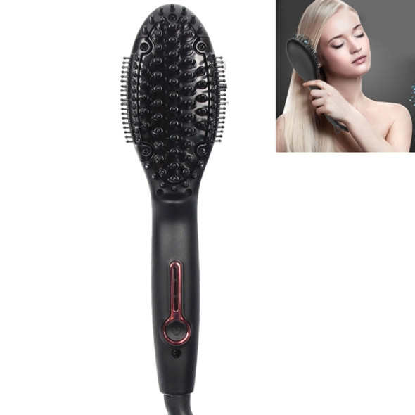 Ufree U-309 Mini Negative Ions Fast Hair Straightener Comb Electric Brush Straight Hair Tools,, 220V, EU Plug