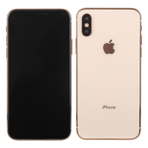 Dark Screen Non-Working Fake Dummy Display Model for iPhone XS(Gold)