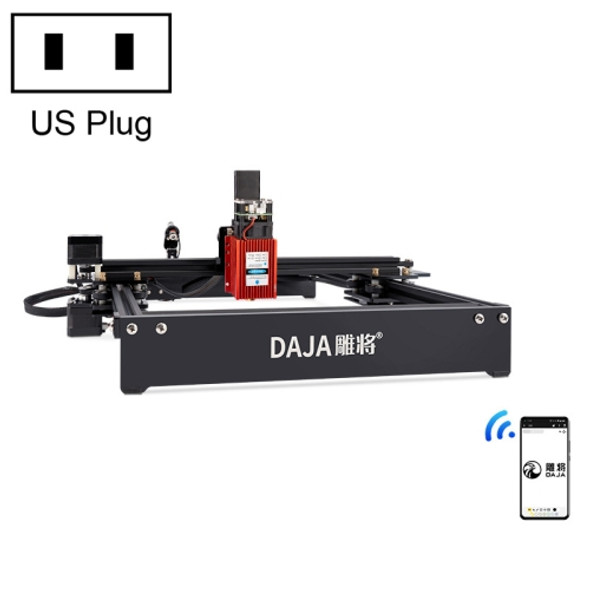 DAJA D3 Desktop Automatic Portable DIY Laser Engraving Machine, Engraving Area: 20 x 25cm, US Plug