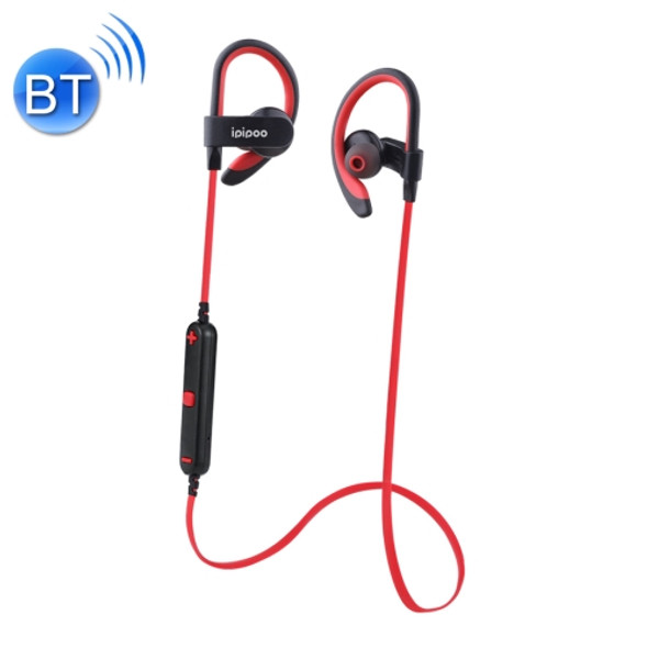 ipipoo iL98BL Ear-hung Bluetooth Headset(Red)