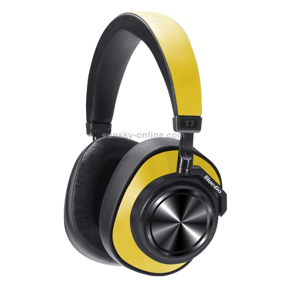 Bluedio T7 Bluetooth Version 5.0 Headset Bluetooth Headset(Yellow)