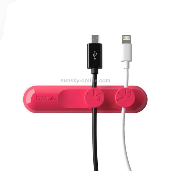 Xiaomi bcase TUP Three-way Clip Magnetic Take-up Data Cable Winder(Red)