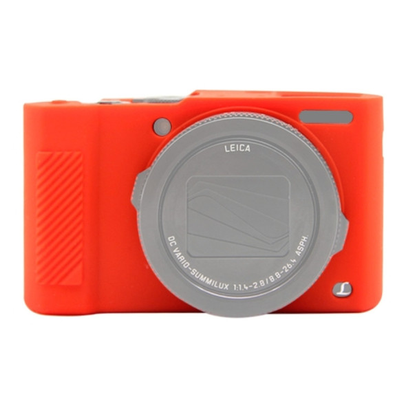 PULUZ Soft Silicone Protective Case for Panasonic Lumix  LX10(Red)