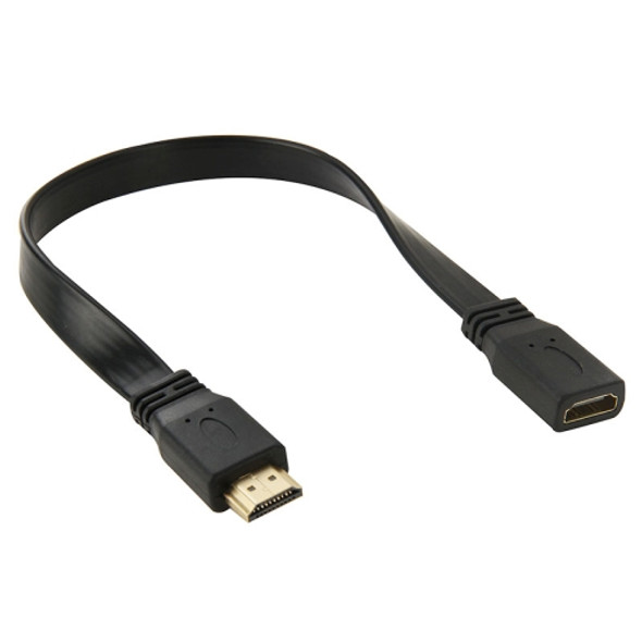 30cm High Speed V1.4 HDMI 19 Pin Male to HDMI 19 Pin Female Connector Adapter Cable