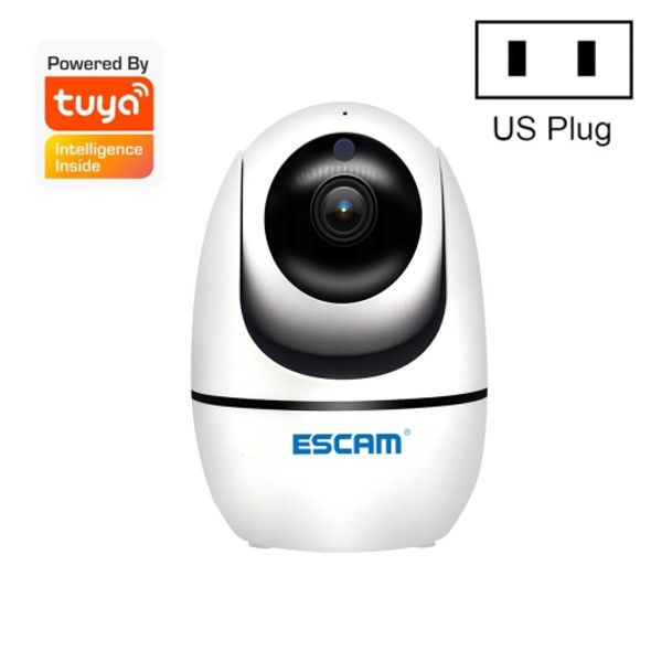 ESCAM TY002 1080P HD WiFi IP Camera, Support Night Vision & Motion Detection & Two Way Audio & TF Card, US Plug