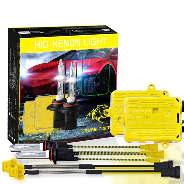 One Set 9006 HB4 AC 12V 55W 5500LM IP65 Waterproof Xenon Lamp  6000K Car Light Headlight HID Xenon Bulb Kit