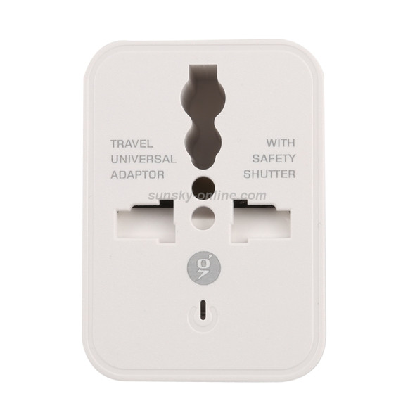 WN-2018 Dual USB Travel Charger Power Adapter Socket, UK Plug