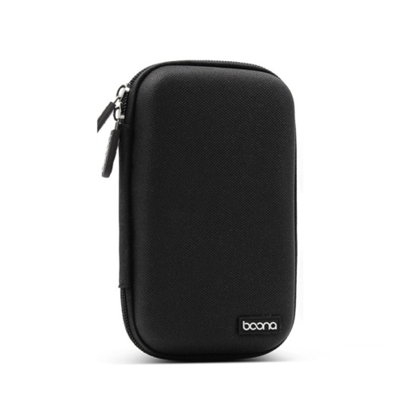 Baona BN-F010 2.5 inch Mobile Hard Disk Single Layer Storage Bag Power Bank Protection Storage Bag(Black)