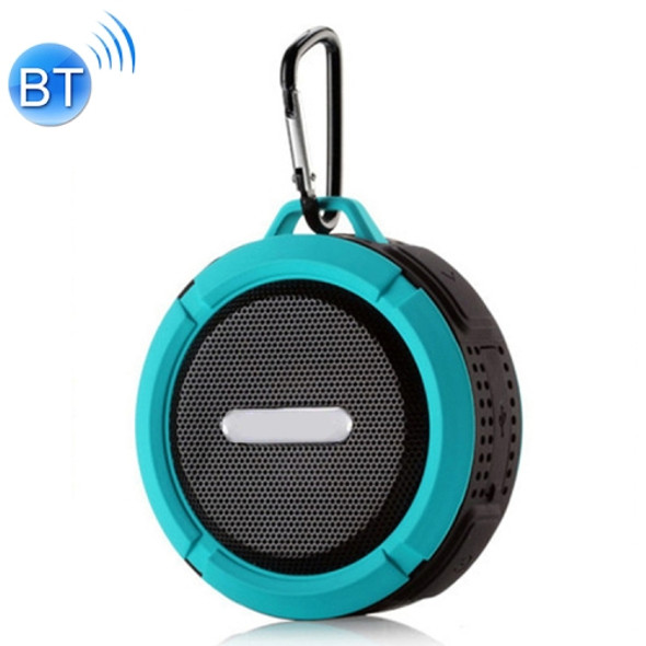 C6 Outdoor Waterproof Bluetooth Speaker with Suction, Support Hands-free Calling(Blue)