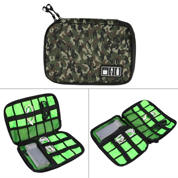 Portable Travel Organizer Storage Collection Bag Case Pouch Digital Gadget Electronic Accessories, Size: 25.7*18.5*1.2cm