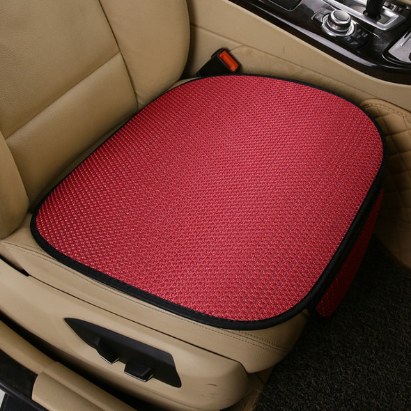 Universal Car Summer Ice Silk Anti-slip Seat Cushion Seat Cover (Red)