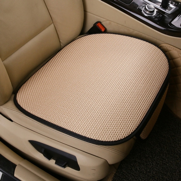 Universal Car Summer Ice Silk Anti-slip Seat Cushion Seat Cover (Beige)