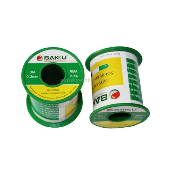 BAKU High-purity Low-temperature Solder Wire 63 Degrees Celsius No-clean Tin Wire(BK-10005 0.5mm)