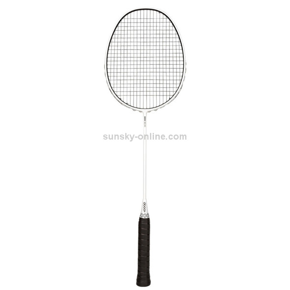 Original Xiaomi Dooot NEO80 Full Carbon Badminton Racket, Weight : 22 Pound (Black White)