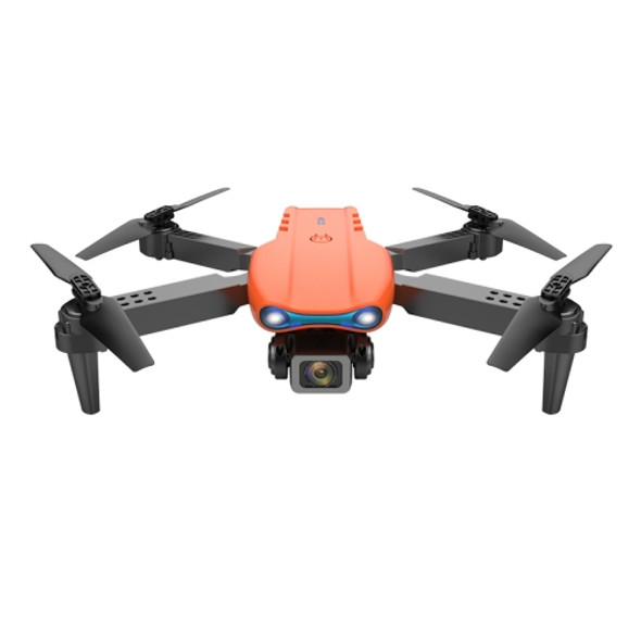 E99 Max 2.4G WiFi Foldable 4K HD Camera RC Drone Quadcopter Toy, Single Camera (Orange)