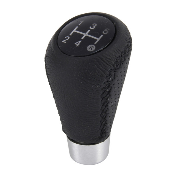 Universal 5-Speed Manual Shift Knob Manual Gear Shift Knob Stick Head Fit for All Car(Black)