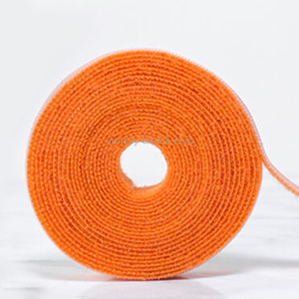 Original Xiaomi Youpin bcase PP Hook + Flannel Tearable Hook and Loop Fastener, Size: 300 x 1cm(Orange)