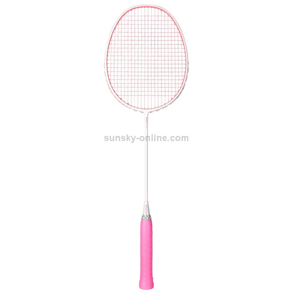 Original Xiaomi Dooot NEO80 Full Carbon Badminton Racket, Weight : 22 Pound (Pink + White)