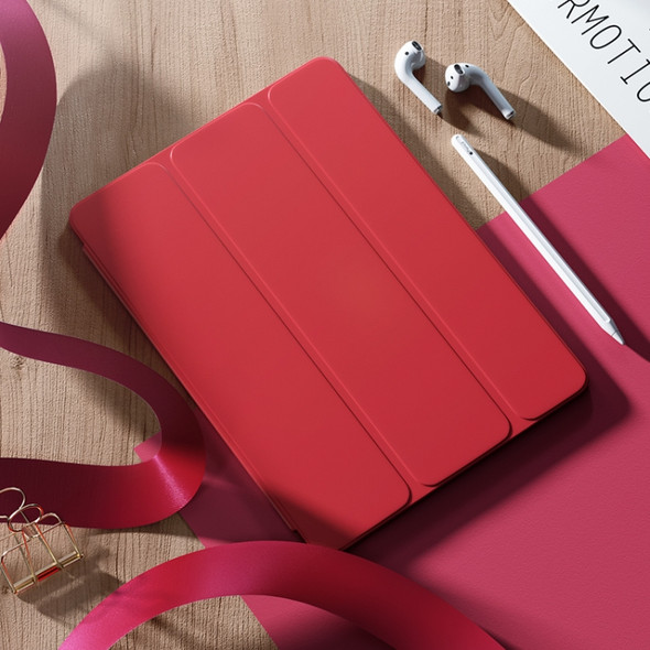For iPad 9.7 / Air 2 / Air Benks Magnetic Horizontal Flip PU Leather Case with Holder & Sleep / Wake-up Function(Red)