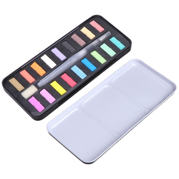 Solid Watercolor Paint Set Portable Drawing Acrylic Art Painting Supplies(18 colors)
