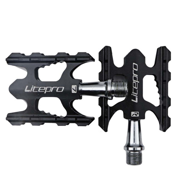 Litepro Ultralight Folding Bike Pedal K3 Bicycle Pedal, Color:Black