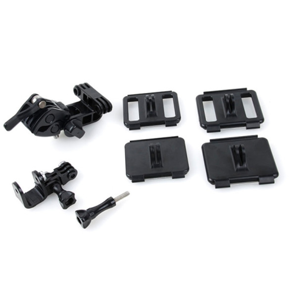 TMC HR259 Universal Retaining Clip Mount Set for GoPro HERO10 Black / HERO9 Black / HERO8 Black / NEW HERO / HERO7 /6 /5 /5 Session /4 Session /4 /3+ /3 /2 /1, Xiaoyi and Other Action Cameras