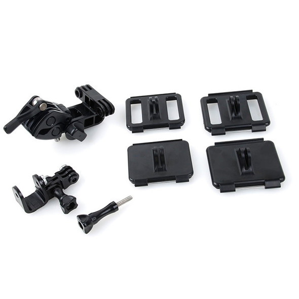 TMC HR259 Universal Retaining Clip Mount Set for GoPro HERO10 Black / HERO9 Black / HERO8 Black / NEW HERO / HERO7 /6 /5 /5 Session /4 Session /4 /3+ /3 /2 /1, Xiaoyi and Other Action Cameras