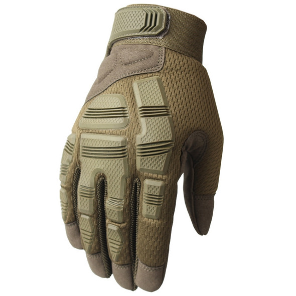 B33 Outdoor Mountaineering Riding Anti-Skid Protective Motorcycle Gloves, Size: M(Army Green)