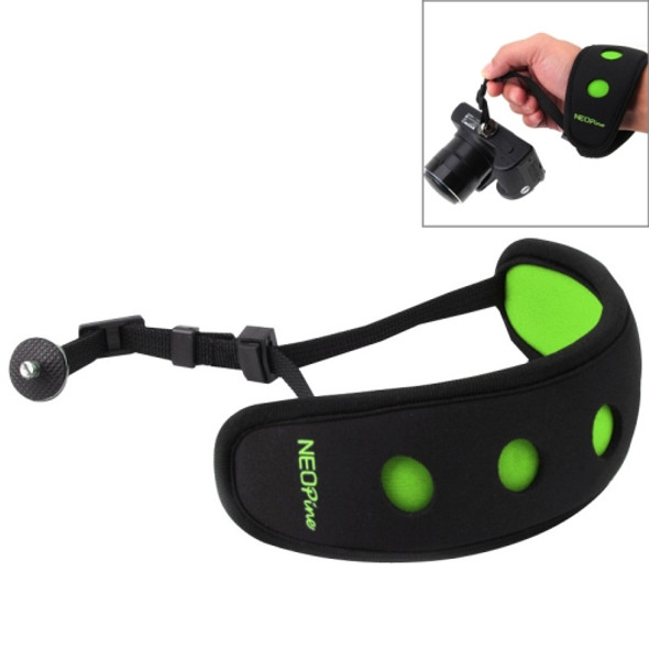 NEOpine Neoprene HS-5 Quick DSLR Camera Wrist Strap with 1/4 inch Screw(Green)