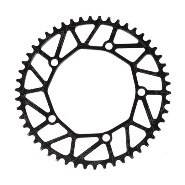 Litepro LP Positive and Negative Teeth Single Disc 130MM BCD Folding Bicycle Sprocket Wheel, Specification:58T(Black)