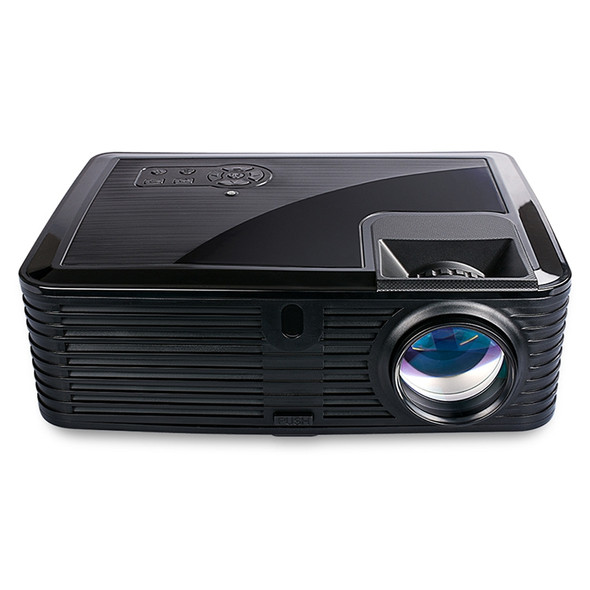 VS768 Android 4000ANSI Lumens 1980x1080 Resolution LED+LCD Technology Smart Projector, Support AV / HDMI / USB / VGA (Black)