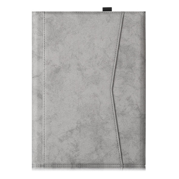 For iPad Pro 10.5 inch Marble Cloth Texture Horizontal Flip Leather Case with Pen Slot & Holder without Keyboard(Grey)