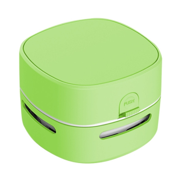 3W Hardcover Battery Style Portable Handheld Wireless Mini Desktop Vacuum Cleaner(Green)