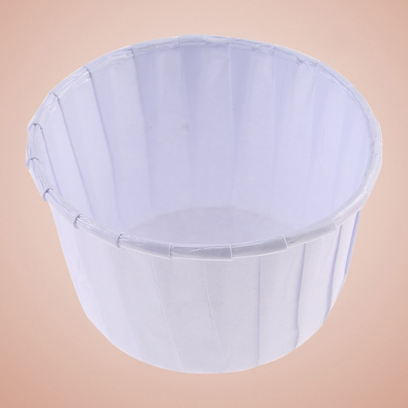 3000 PCS Round Lamination Cake Cup Muffin Cases Chocolate Cupcake Liner Baking Cup, Size: 5.8 x 4.4  x 3.5cm (White)