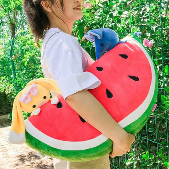 Creative Fruit Pillow Children Dolls Stuffed with Plush Toy,Watermelon(60cm)