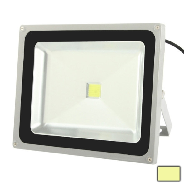 50W High Power Floodlight Lamp, Warm White LED Light, AC 85-265V, Luminous Flux: 4000-4500lm