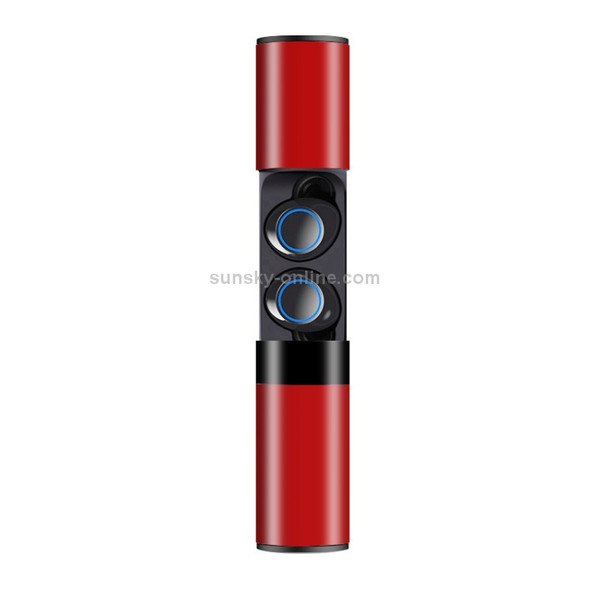 Drawer Type S2 Ear-in TWS Bluetooth V5.0 Wireless Earphones(Red)