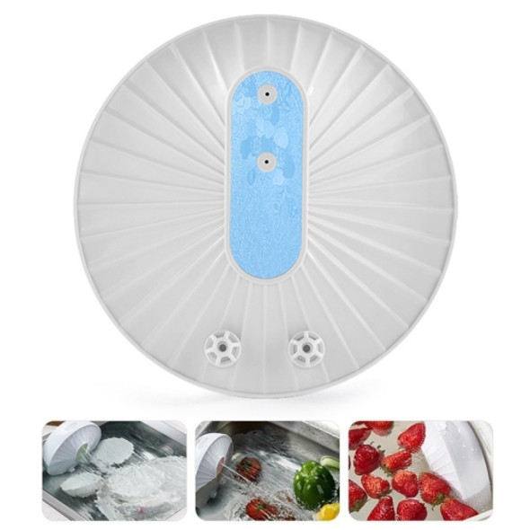GYB001 Mini-ultrasonic Dishwasher Portable USB Charging Fruit Cleaner, Neutral Packaging(Blue)