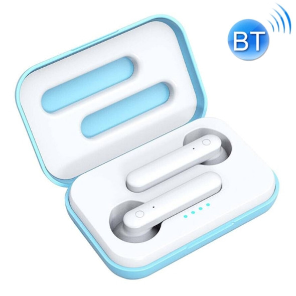 X26 TWS  Bluetooth 5.0 Wireless Touch Bluetooth Earphone with Magnetic Attraction Charging Box, Support Voice Assistant & Call(Blue)