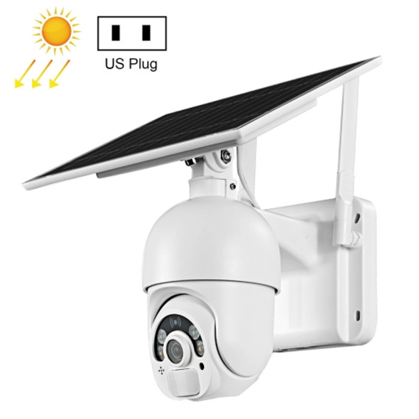 T22 1080P Full HD Solar Powered 4G Network US Version Camera, Support PIR Alarm, Night Vision, Two Way Audio, TF Card