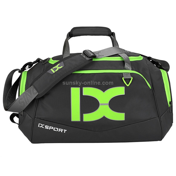 IX LK8035 Scratchproof Waterproof Dry Wet Separation Crossbody One-shoulder Yoga Fitness Travel Bag, Capacity: 40L (Grey Green)