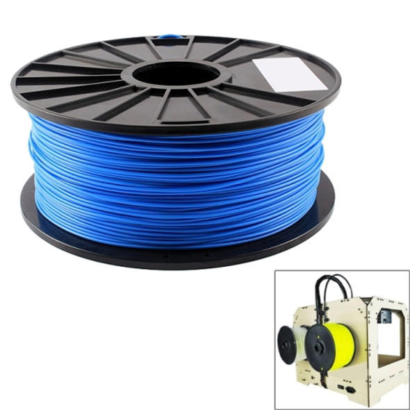 PLA 3.0 mm Fluorescent 3D Printer Filaments, about 115m(Blue)